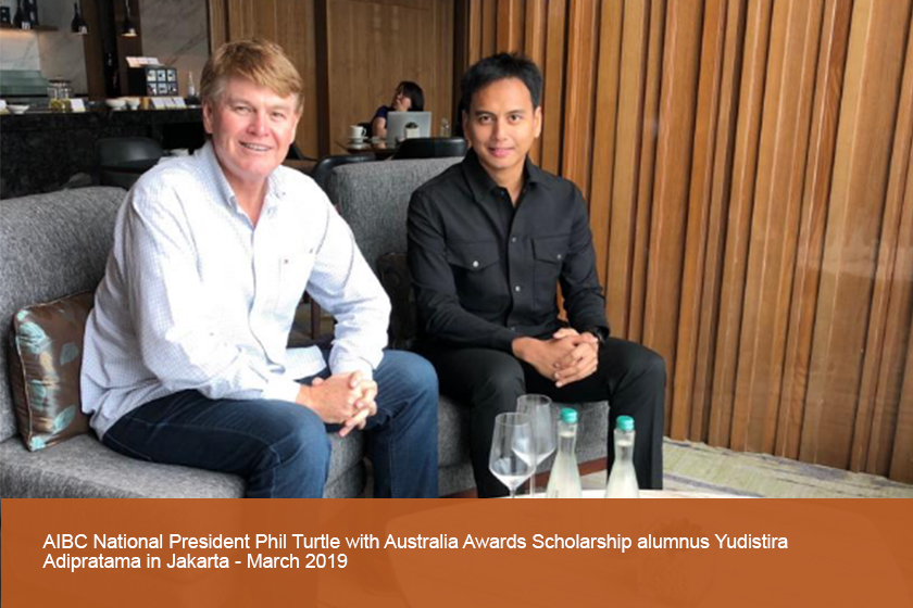Australia Awards Scholarship alumnus becomes the Australia Indonesia Business Council Ambassador